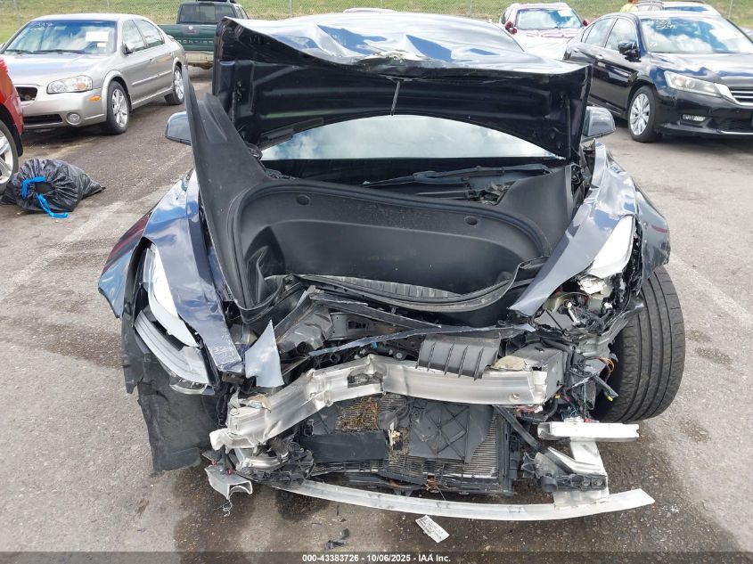 2022 Tesla Model 3 Performance Dual Motor All-Wheel Drive VIN: 5YJ3E1EC2NF306973 Lot: 43383726