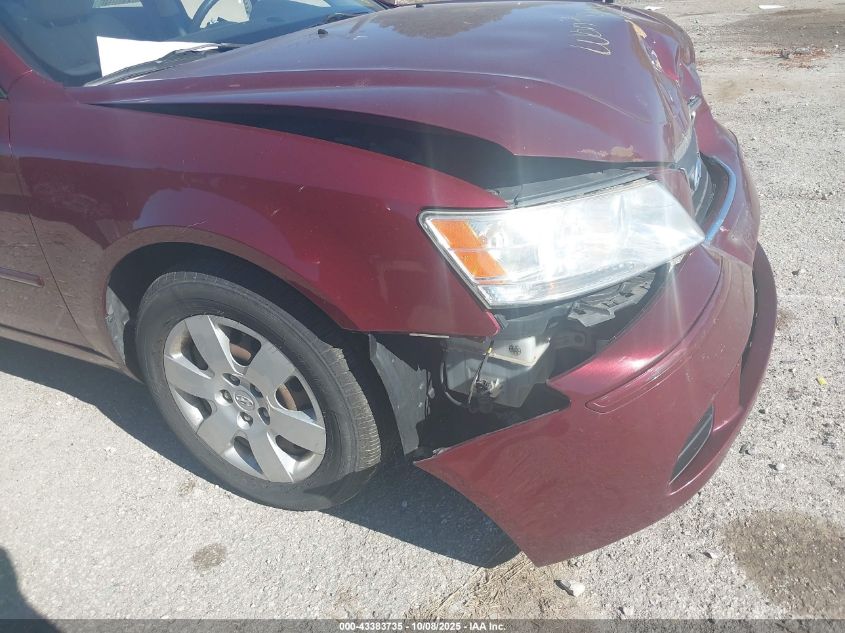 2009 Hyundai Sonata Gls VIN: 5NPET46C19H484251 Lot: 43383735