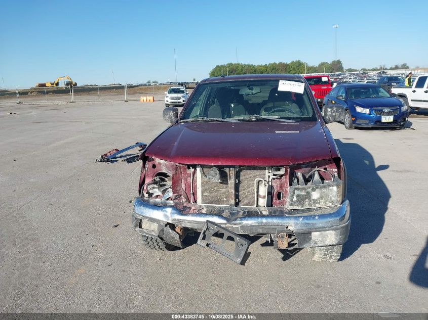 2008 Chevrolet Colorado Lt VIN: 1GCDT13EX88104885 Lot: 43383745