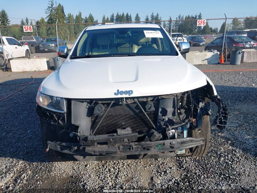 2016 Jeep Grand Cherokee Limited VIN: 1C4RJFBG9GC303823 Lot: 43383762