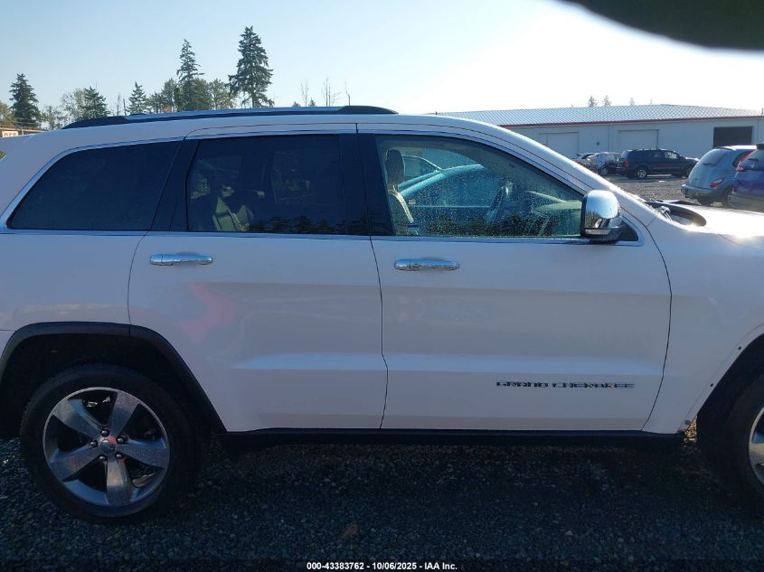 2016 Jeep Grand Cherokee Limited VIN: 1C4RJFBG9GC303823 Lot: 43383762