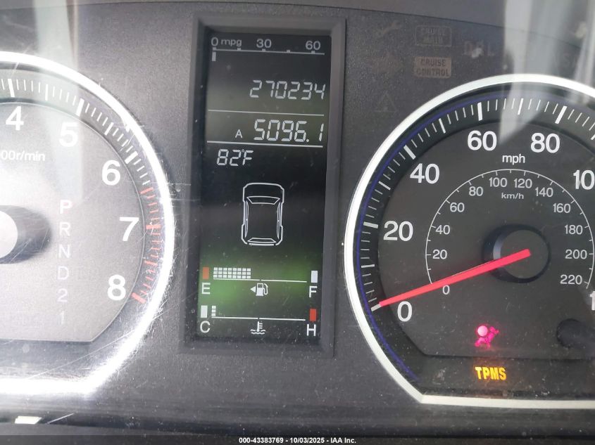 2008 Honda Cr-V Ex-L VIN: JHLRE48758C024356 Lot: 43383769