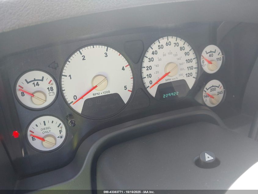 2006 Dodge Ram 2500 Slt/Sport VIN: 1D7KS28C36J128464 Lot: 43383771