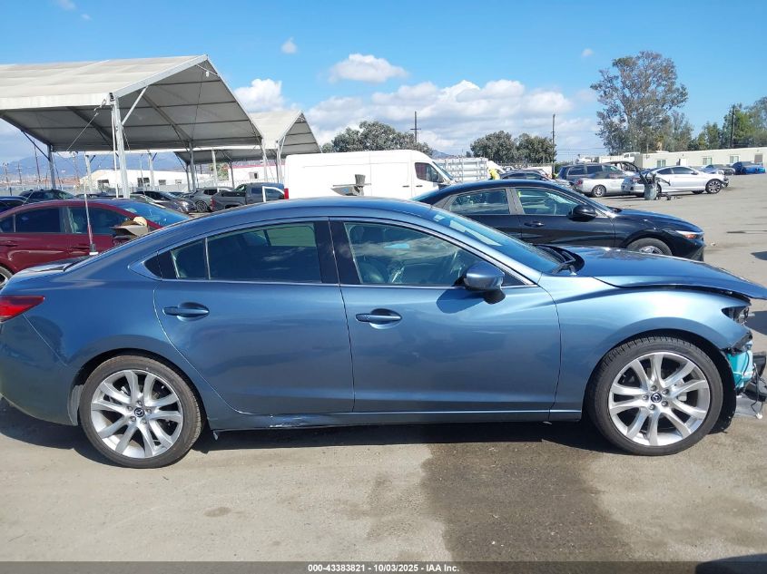 2016 Mazda Mazda6 I Touring VIN: JM1GJ1V50G1472791 Lot: 43383821