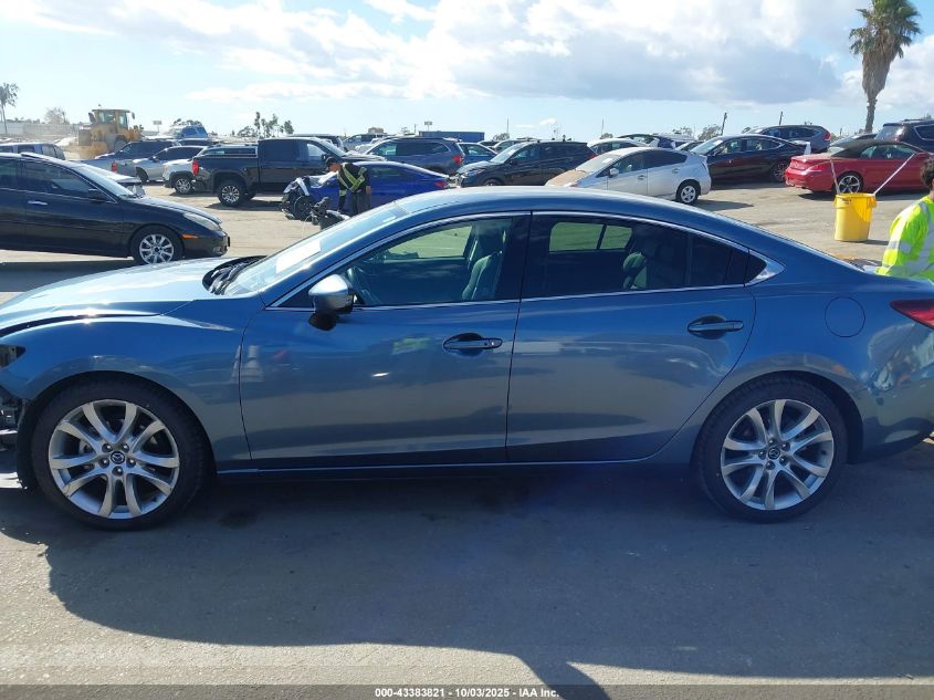 2016 Mazda Mazda6 I Touring VIN: JM1GJ1V50G1472791 Lot: 43383821