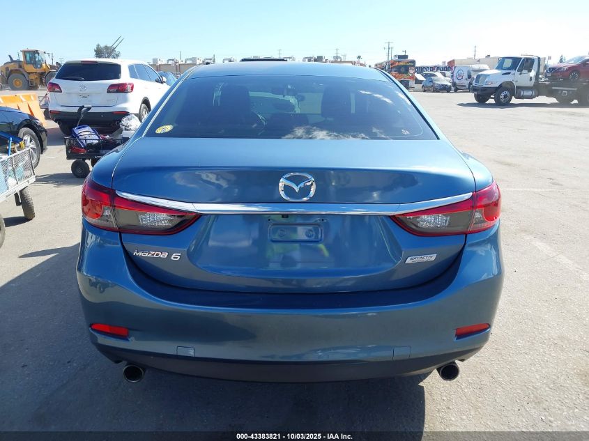 2016 Mazda Mazda6 I Touring VIN: JM1GJ1V50G1472791 Lot: 43383821