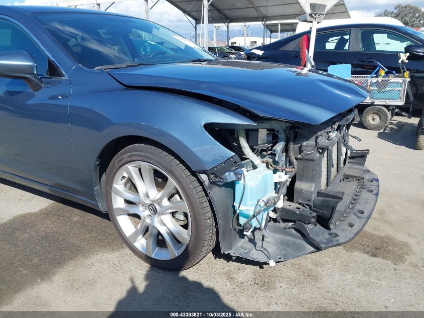 2016 Mazda Mazda6 I Touring VIN: JM1GJ1V50G1472791 Lot: 43383821