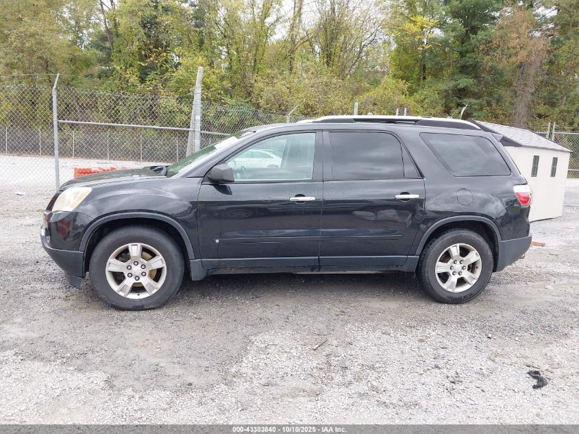 2009 GMC Acadia Sle-1 VIN: 1GKEV13D49J145162 Lot: 43383840