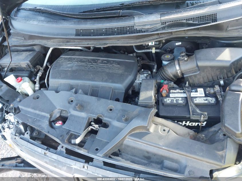 2011 Honda Odyssey Ex-L VIN: 5FNRL5H69BB035452 Lot: 43383852