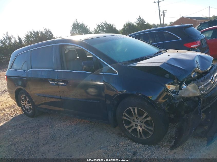 2011 Honda Odyssey Ex-L VIN: 5FNRL5H69BB035452 Lot: 43383852