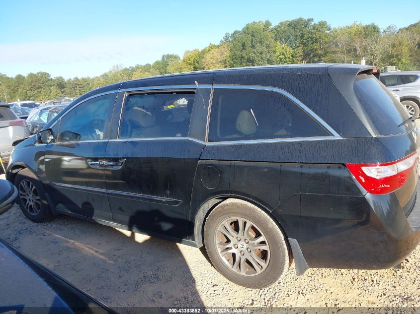 2011 Honda Odyssey Ex-L VIN: 5FNRL5H69BB035452 Lot: 43383852