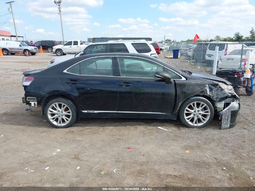 2010 Lexus Hs 250H Premium VIN: JTHBB1BA4A2012901 Lot: 43383871