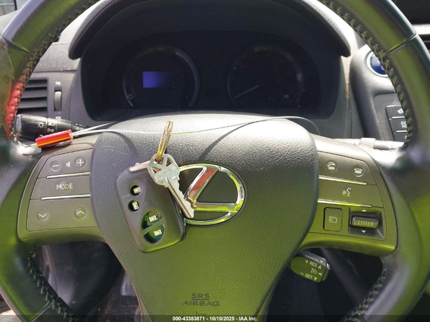 2010 Lexus Hs 250H Premium VIN: JTHBB1BA4A2012901 Lot: 43383871