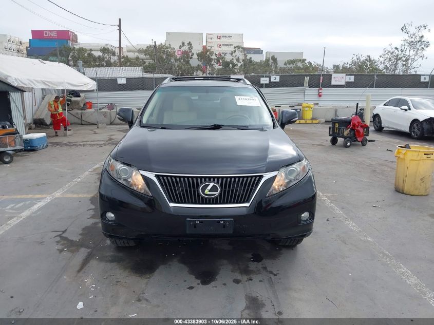 2011 Lexus Rx 350 VIN: 2T2ZK1BA5BC058977 Lot: 43383903