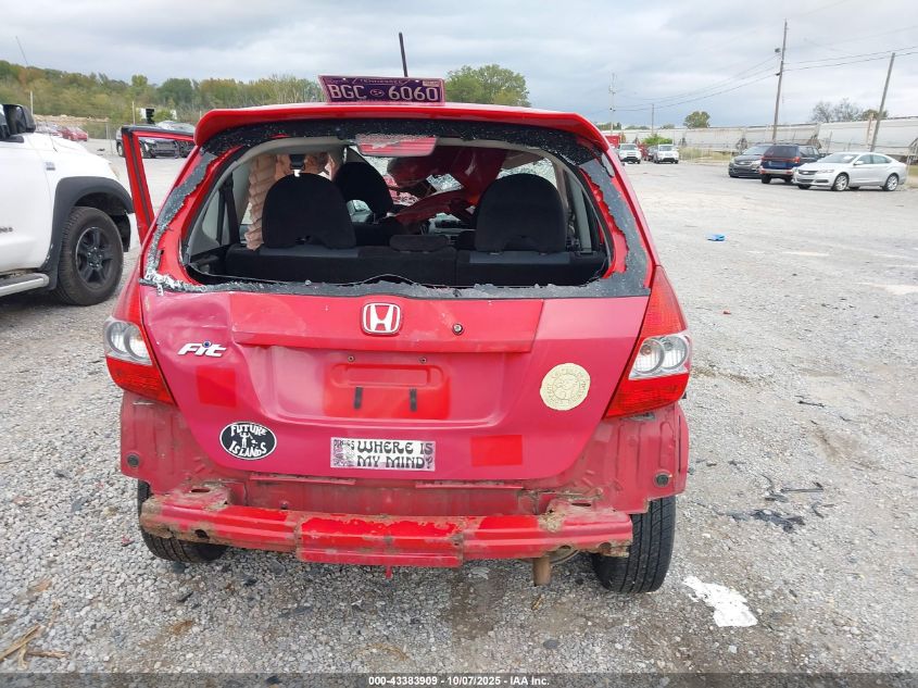 2008 Honda Fit Sport VIN: JHMGD38648S051464 Lot: 43383909