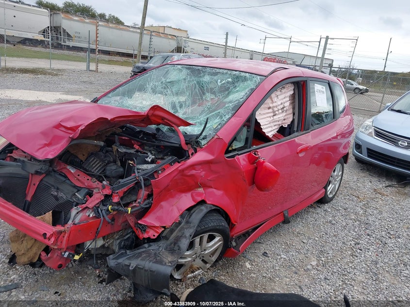 JHMGD38648S051464 2008 HONDA FIT photo no. 2