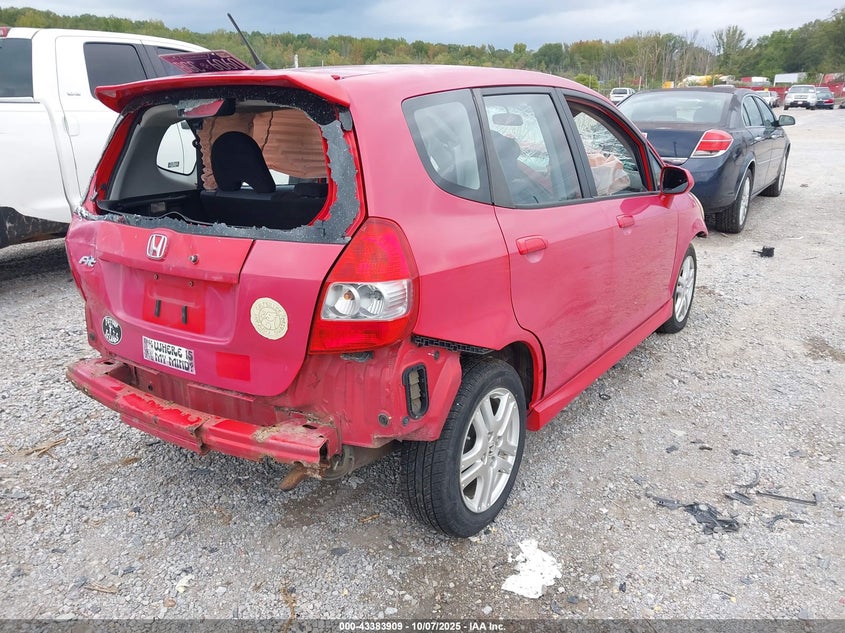 JHMGD38648S051464 2008 HONDA FIT photo no. 4