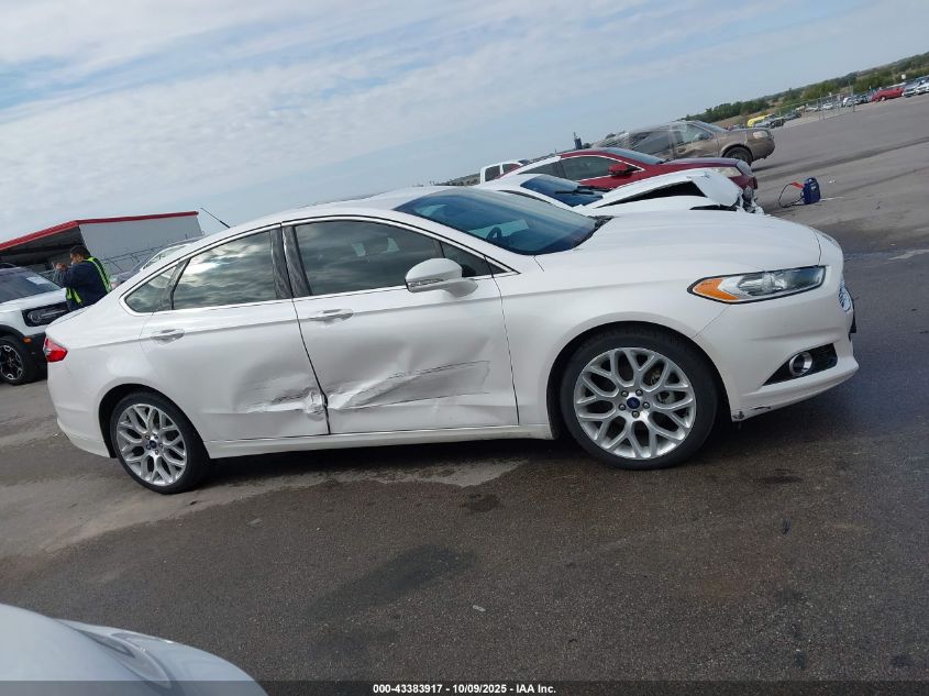 2014 Ford Fusion Titanium VIN: 3FA6P0K93ER283573 Lot: 43383917