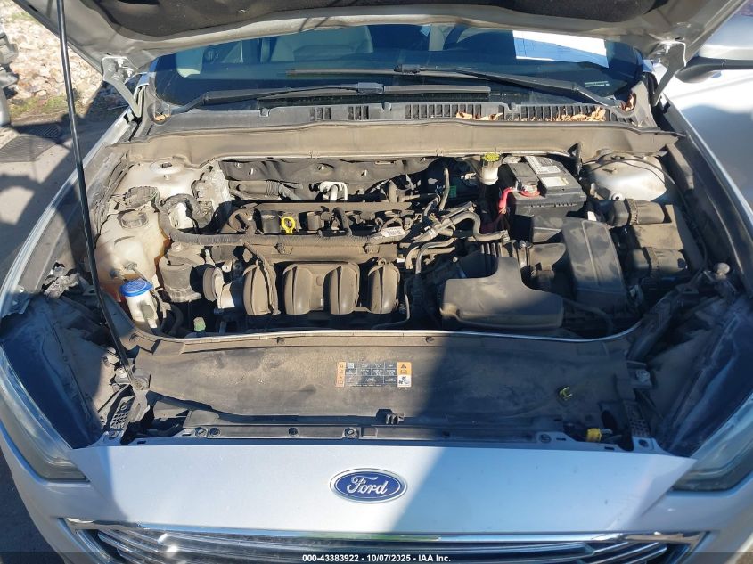 2017 Ford Fusion Se VIN: 3FA6P0H7XHR143370 Lot: 43383922