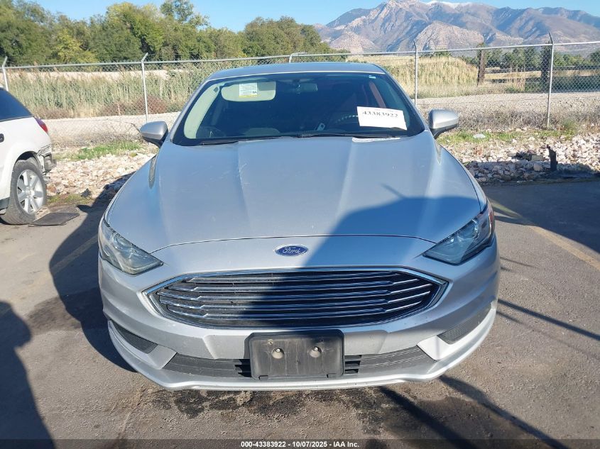 2017 Ford Fusion Se VIN: 3FA6P0H7XHR143370 Lot: 43383922