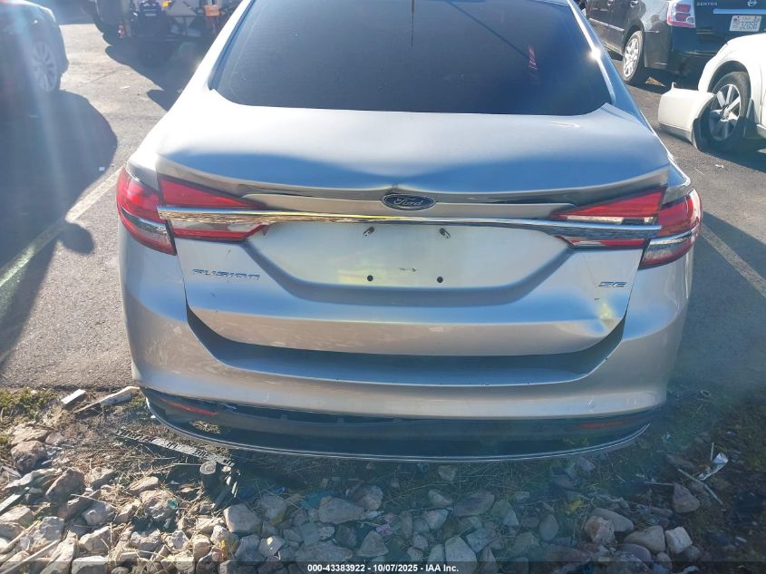 2017 Ford Fusion Se VIN: 3FA6P0H7XHR143370 Lot: 43383922