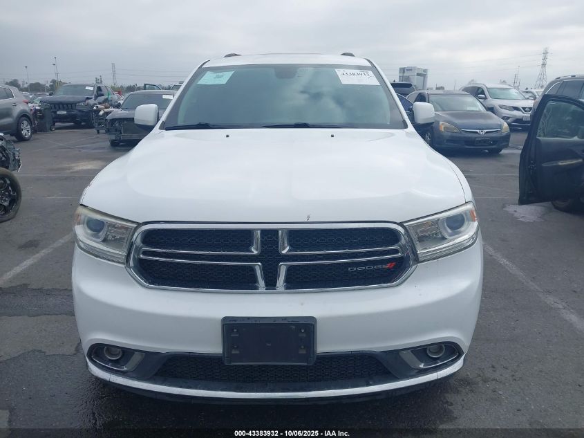 2015 Dodge Durango Sxt VIN: 1C4RDHAG4FC147287 Lot: 43383932
