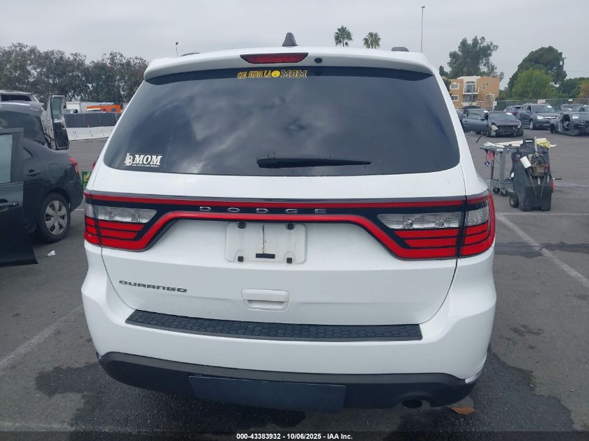 2015 Dodge Durango Sxt VIN: 1C4RDHAG4FC147287 Lot: 43383932