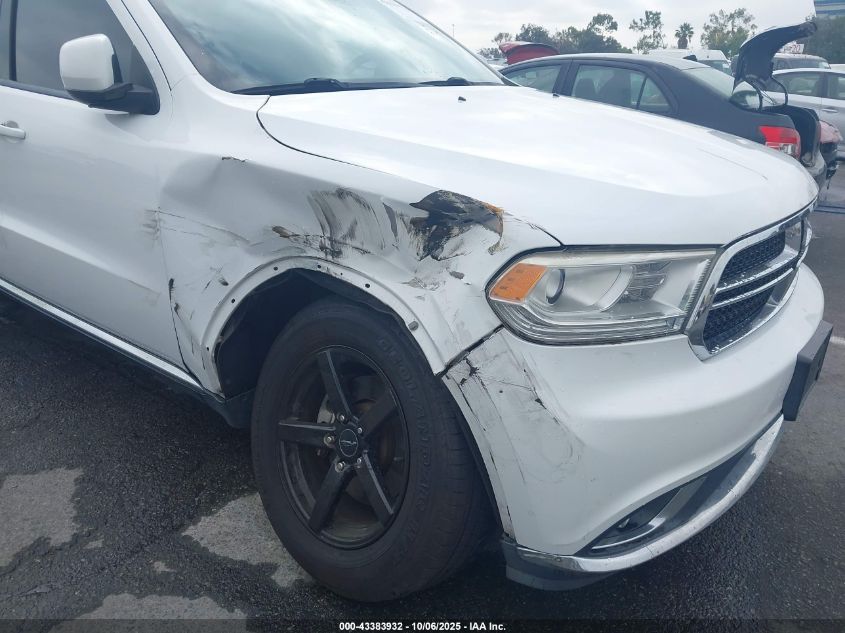 2015 Dodge Durango Sxt VIN: 1C4RDHAG4FC147287 Lot: 43383932
