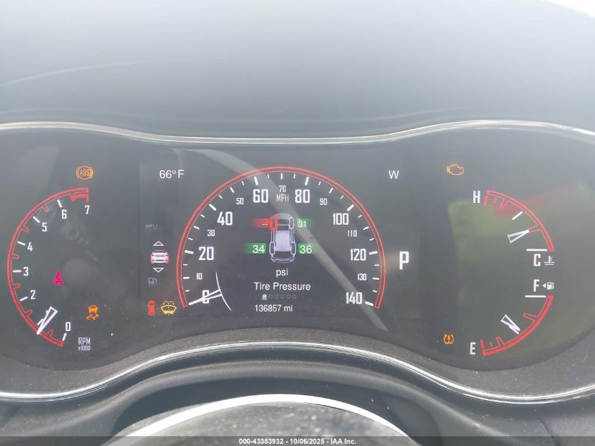 2015 Dodge Durango Sxt VIN: 1C4RDHAG4FC147287 Lot: 43383932