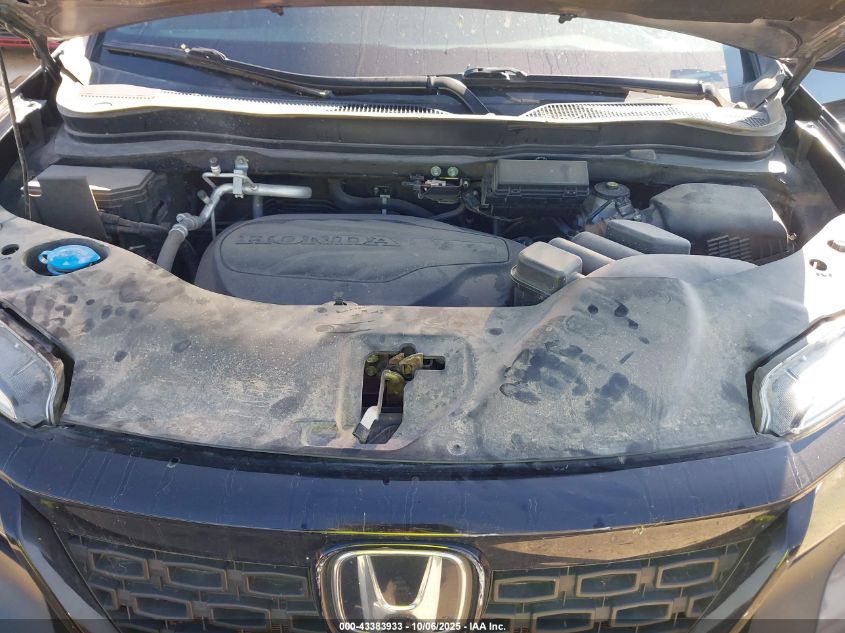 2021 Honda Passport 2Wd Ex-L VIN: 5FNYF7H52MB001975 Lot: 42903727