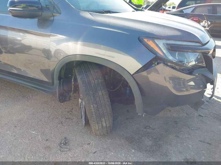 2021 Honda Passport 2Wd Ex-L VIN: 5FNYF7H52MB001975 Lot: 42903727