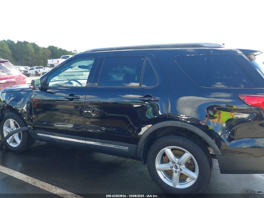 2017 Ford Explorer Xlt VIN: 1FM5K8D88HGD96482 Lot: 43383934