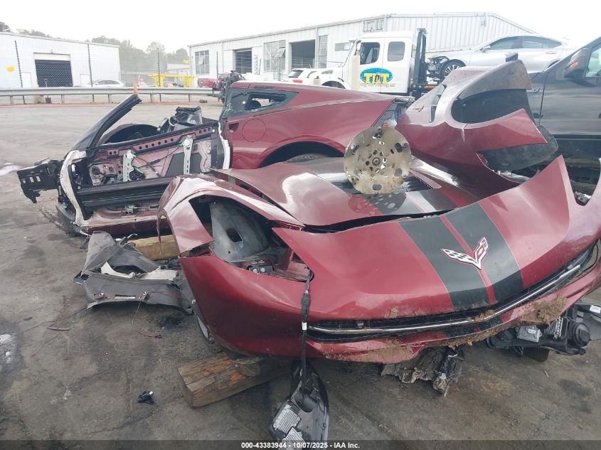 2016 Chevrolet Corvette Stingray Z51 VIN: 1G1YM2D76G5114634 Lot: 43383944