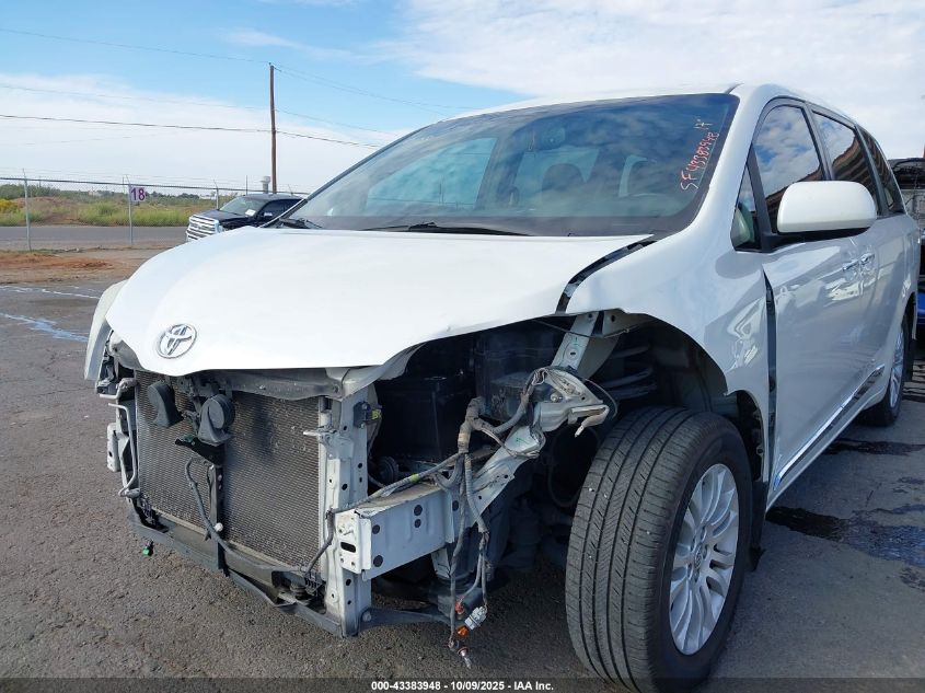 2017 Toyota Sienna Xle 8 Passenger VIN: 5TDYZ3DC9HS844321 Lot: 43383948