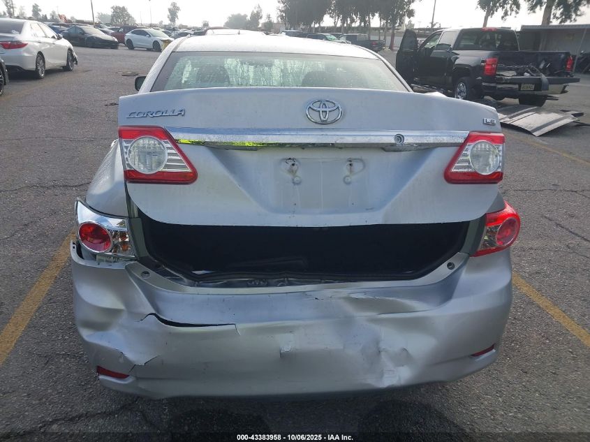 2011 Toyota Corolla Le VIN: 2T1BU4EE9BC569639 Lot: 43383958