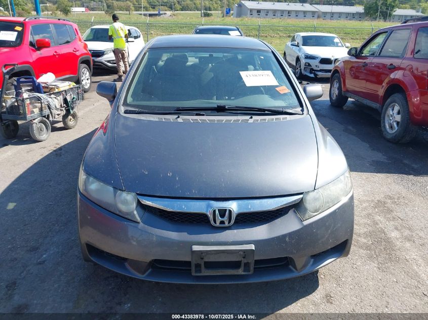 2009 Honda Civic Lx VIN: 19XFA16519E024389 Lot: 43383978