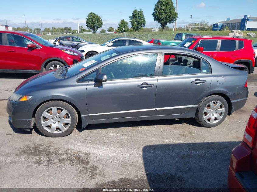 2009 Honda Civic Lx VIN: 19XFA16519E024389 Lot: 43383978