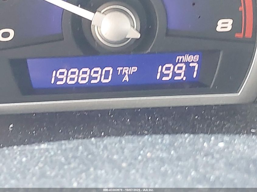 2009 Honda Civic Lx VIN: 19XFA16519E024389 Lot: 43383978