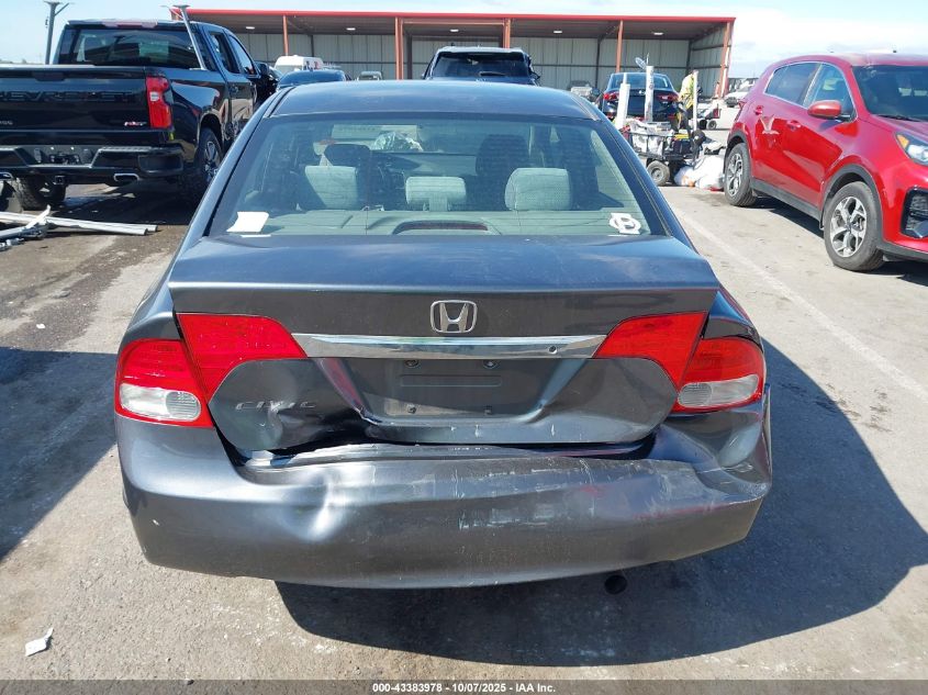 2009 Honda Civic Lx VIN: 19XFA16519E024389 Lot: 43383978