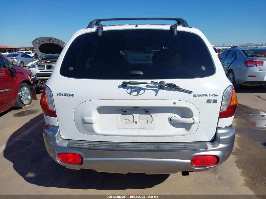 2004 Hyundai Santa Fe Gls/Lx VIN: KM8SC13E44U672070 Lot: 43383997