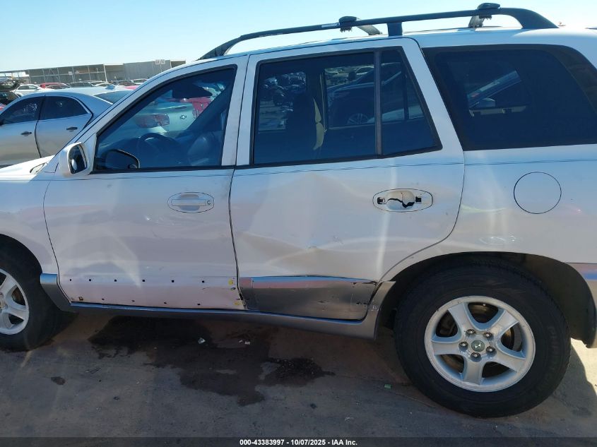 2004 Hyundai Santa Fe Gls/Lx VIN: KM8SC13E44U672070 Lot: 43383997