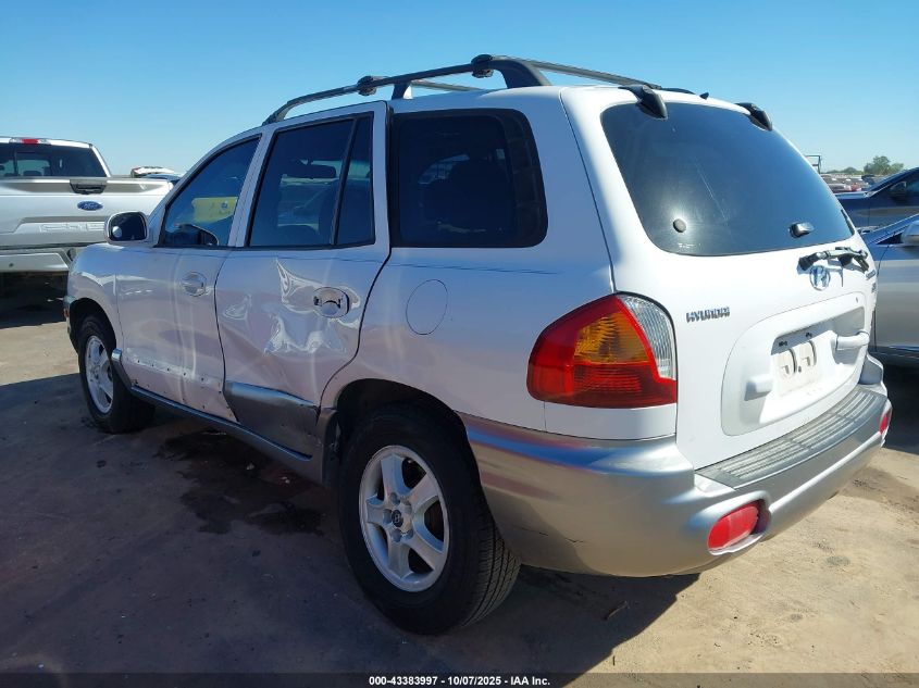 2004 Hyundai Santa Fe Gls/Lx VIN: KM8SC13E44U672070 Lot: 43383997