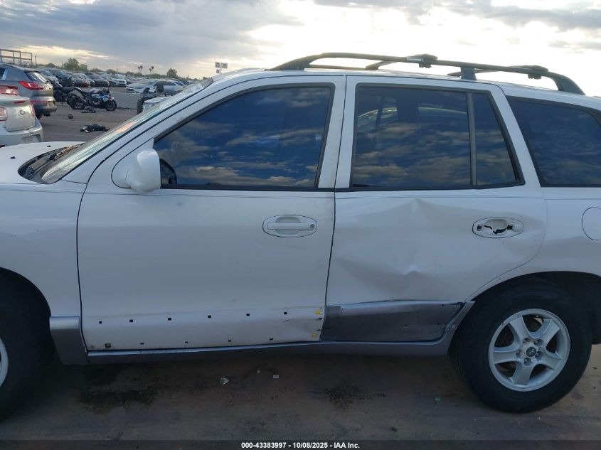 2004 Hyundai Santa Fe Gls/Lx VIN: KM8SC13E44U672070 Lot: 43383997