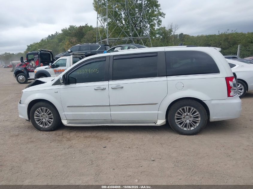 2014 Chrysler Town & Country Touring-L 30Th Anniversary VIN: 2C4RC1CG0ER239526 Lot: 43384005