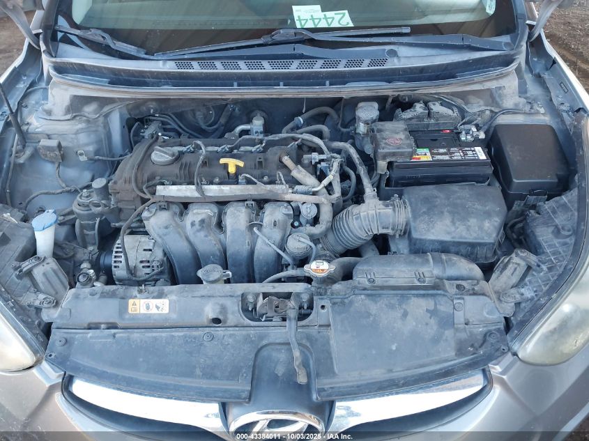 2013 Hyundai Elantra Gls VIN: 5NPDH4AE5DH354987 Lot: 43384011