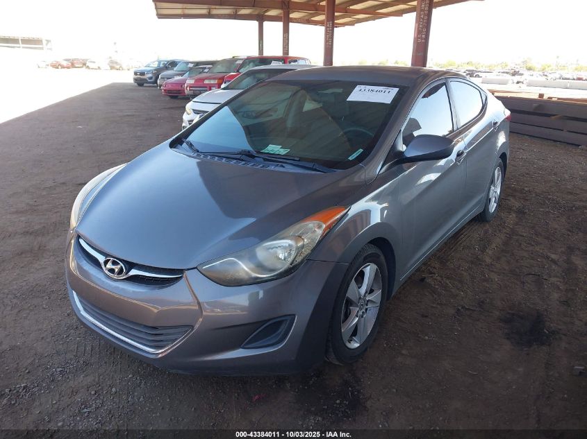 2013 Hyundai Elantra Gls VIN: 5NPDH4AE5DH354987 Lot: 43384011