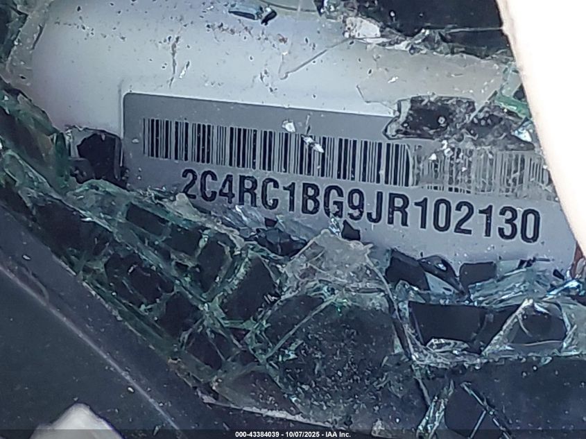 2018 Chrysler Pacifica Touring L VIN: 2C4RC1BG9JR102130 Lot: 43384039