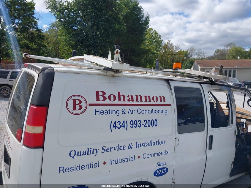 2005 Chevrolet Express VIN: 1GCGG25V051209590 Lot: 43384049