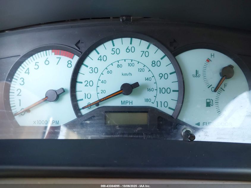 2003 Toyota Corolla Le VIN: JTDBR32EX30042785 Lot: 43384095