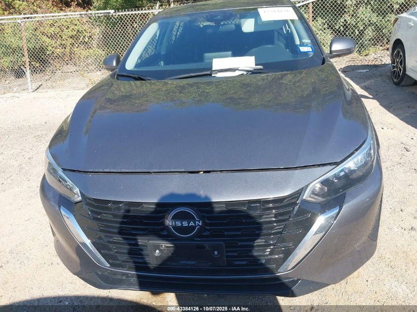 2025 Nissan Sentra Sv VIN: 3N1AB8CVXSY283717 Lot: 43384126